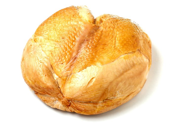 Truthahn Brust mit Haut geräuchert, in Herzform (ca. 5000 g)