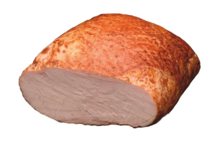 Edelbrust mit Haut gebraten, in Kissenform (ca. 2400 g)