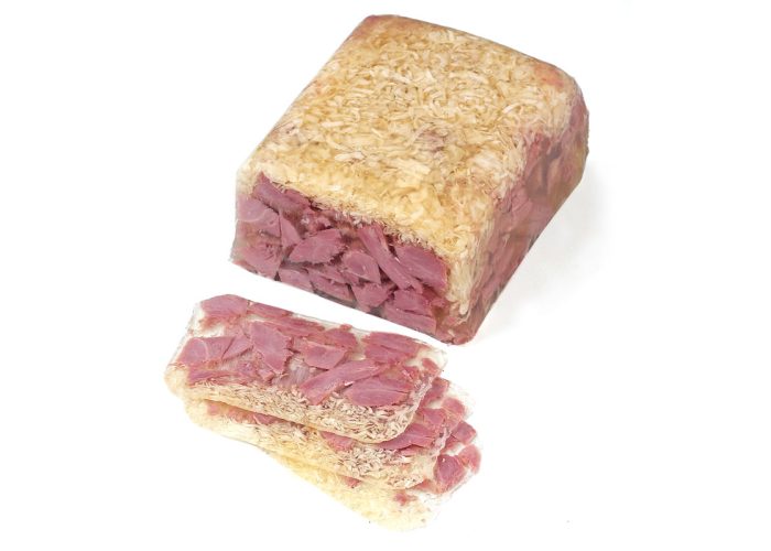 Puten Zwiebelfleisch, in Aspik (ca. 1800 g)