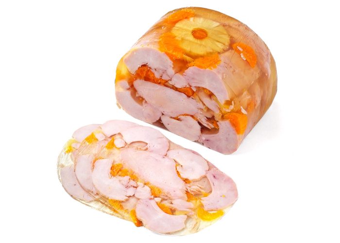 Hähnchenbrust Florida, in Aspik (ca. 1500 g)