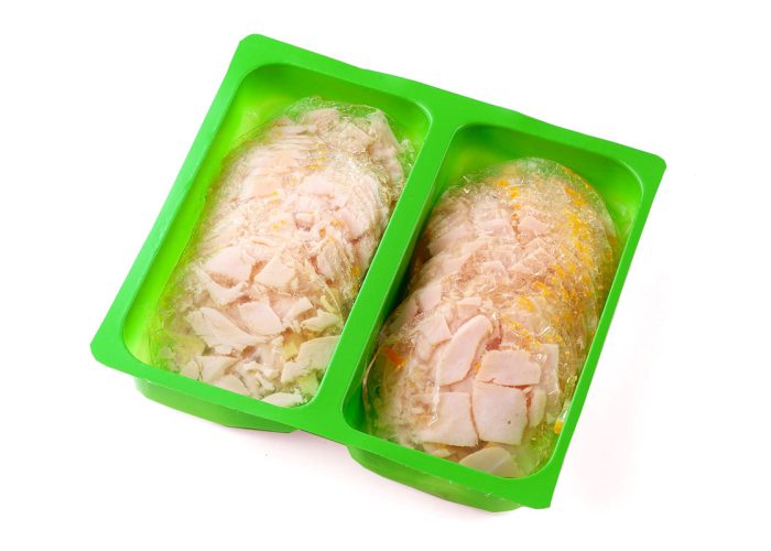 Hähnchen Hawaii in Aspik, geschnitten (500 g MAP-Schale)
