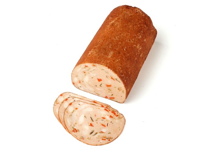 Geflügel Gemüse Pastete, gebraten (Tunnelform, ca. 1000 g)