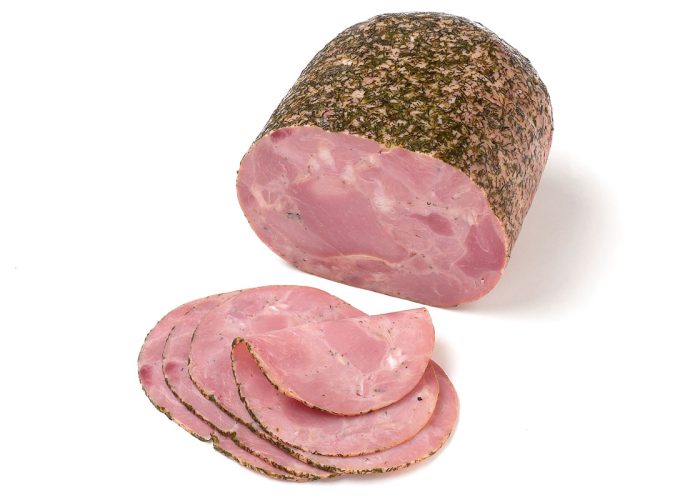 Truthahn Pastrami mit Dill, mit leichtem Rauch (oval, ca. 1300 g)