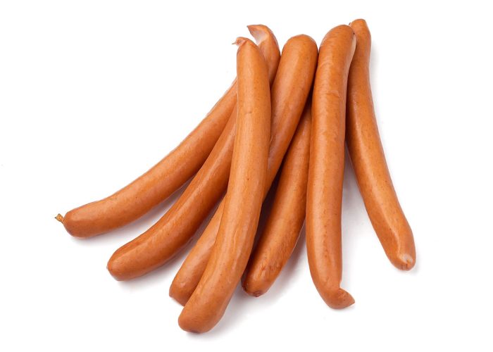 Geflügel Wiener Würstchen, im Saitling (15 x 70 g = 1.050 g/Pack)