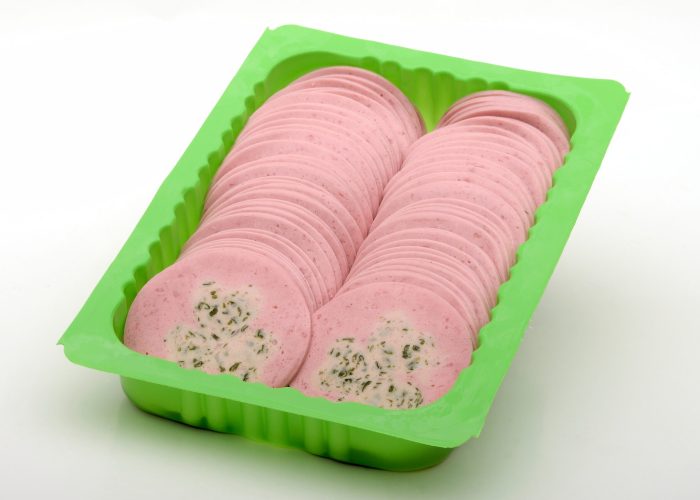 Premium Geflügel Kleeblatt-Pastete, geschnitten (Kal. 60, 500 g MAP-Schale)