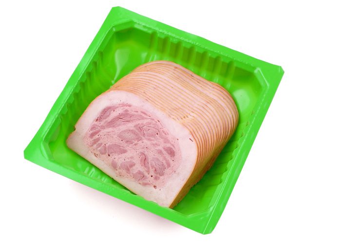 Geflügel Bierschinken Pastete, geschnitten (500 g MAP-Schale)
