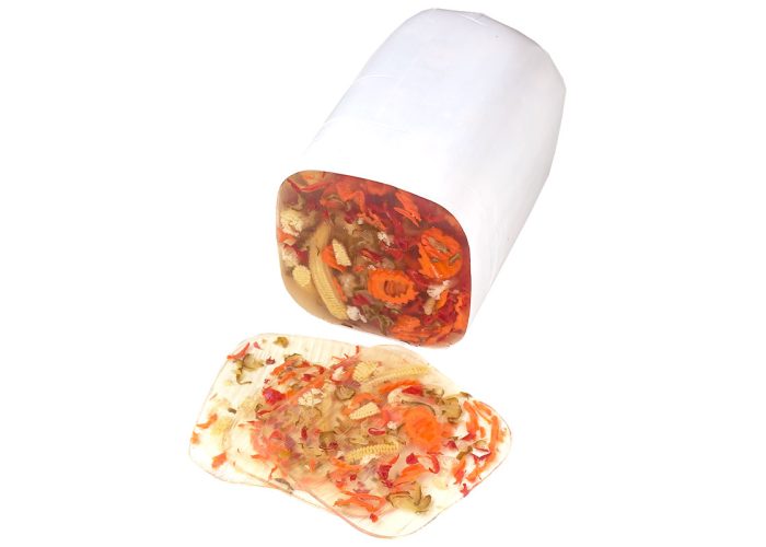 Frühlingsgemüse, in Aspik (vierkant, ca. 2000 g)